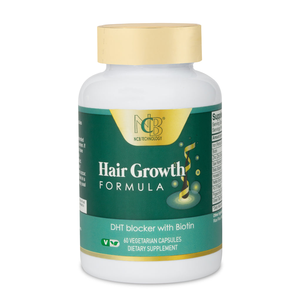 Hair Growth Formula (60 Vegetarian Capsules) - NCB TECHNOLOGY